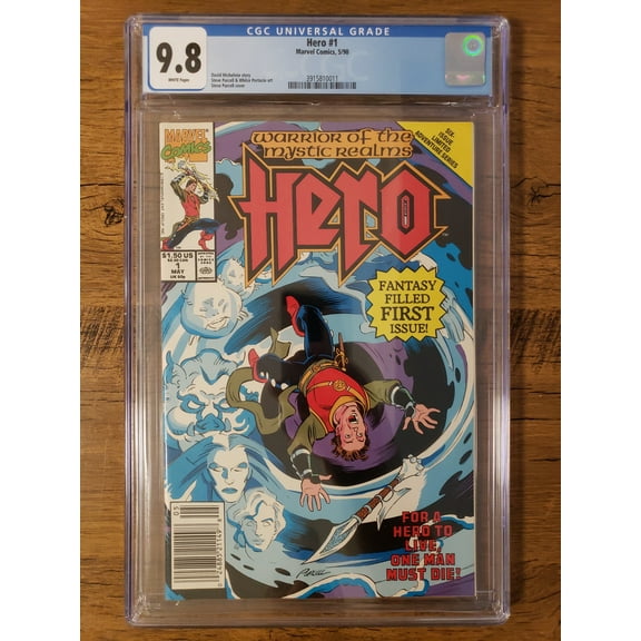 Hero #1 - CGC 9.8 Comic Book
