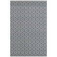 thumbnail image 3 of SAFAVIEH Montauk Lavern Geometric Cotton Area Rug, Ivory/Navy, 6' x 9', 3 of 10
