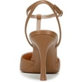 thumbnail image 4 of Naturalizer Womens Astrid Pointed Toe T-Strap Pump Cafe Leather 8.5M, 4 of 5