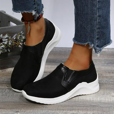 

New Women s Single Shoes Flat Heel Cross-border Retro Round Toe Thick Bottom Set Foot Fashion Women s Shoes