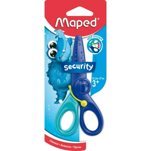 Ciseaux Maped sécuritaires de 12 cm KIDIPULSE 12CM Les ciseaux ideaux pour apprendre a découper