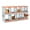 Orange+Silver#1, variant on Pet Playpen 8-Bay Metal Nest Box-Wall Mount for Hens/Ducks, Easy Egg Collection & Assembly, Vented Galvanized Steel Coop Equipment Orange,Dog Crate