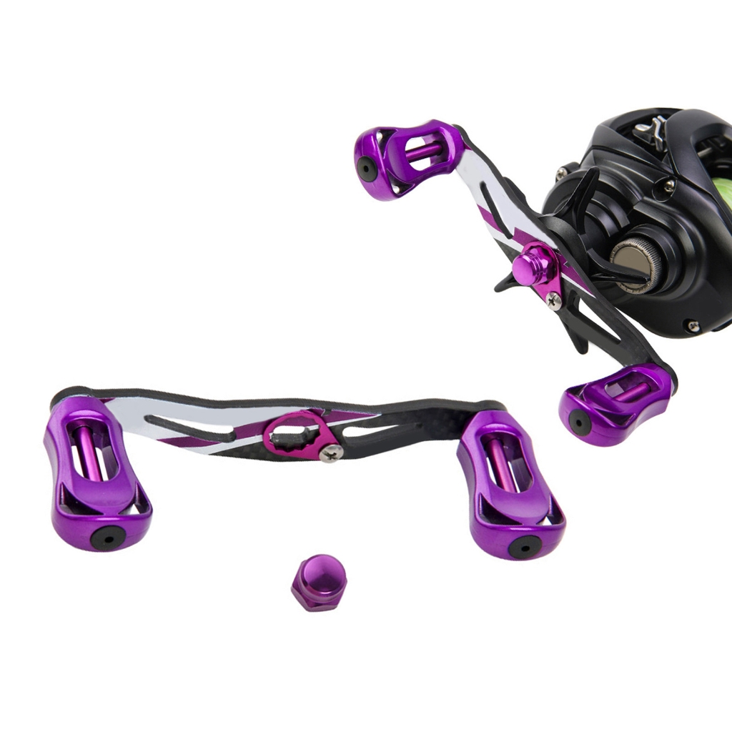baitcast reel handle Fishing Handle, Durable Metal Power Replacement with Assembly Parts Baitcasting Reel Knob Grip for Anglers Freshwater Saltwater Fishing : Sports & Outdoors Because they are made of a soft rubber composite Gomexus 120mm Aluminum Baitcast Reel
