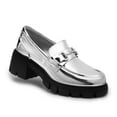 thumbnail image 4 of DREAM PAIRS Loafers for Women, Platform Chunky Loafers Slip On Casual Shoes with Fur Lining, 4 of 7