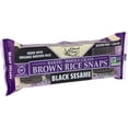 thumbnail image 4 of Edward and Sons Brown Rice Snaps Black Sesame 3.5 oz. Pack of 4, 4 of 8