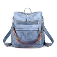 thumbnail image 1 of Mochila Los Misterios LMB10006 color azul diseño lisa 16L, 1 of 4