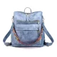 thumbnail image 1 of Mochila Los Misterios LMB10006 color azul diseño lisa 16L, 1 of 4