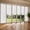 White-23 x 110 Inches, variant on Window Shades 6 Count White 35 x 110 Inches Temporary Light Filtering