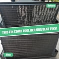 thumbnail image 3 of MOMOJIA Fin Comb Tool Set Plastic Colored Air Conditioner Radiators Fin Comb Straightener, 3 of 13