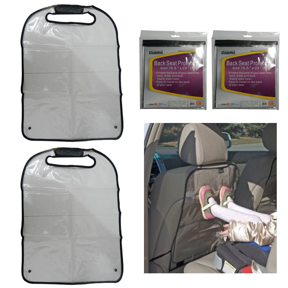 Anti Stepped Dirty Auto Care Car Seat Back Cover Protector For Kids Kick Mat
