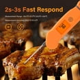 thumbnail image 2 of Inkbird Thermomètre Numérique Étanche pour Viande IHT-1S, Thermomètre Alimentaire à Lecture Instantanée pour la Cuisson avec Écran Rotatif et Rétroéclairage Automatique, Aimant, Interrupteur C/F pour Fumeurs Cuisine, BBQ, Four, Bonbons et Pâtisserie, 2 of 6