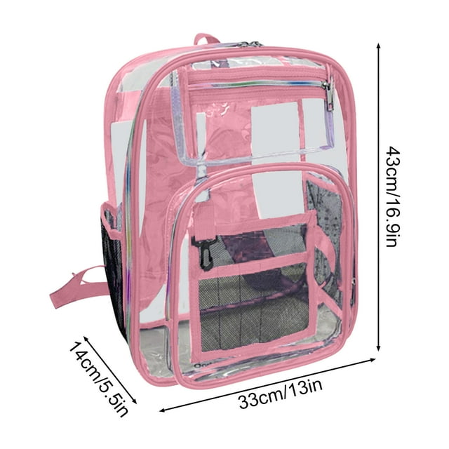 Transparent Backpack, Transparent Mini Backpack Beach Bag Backpack Transparent Jelly Bag Beach Bag Backpack