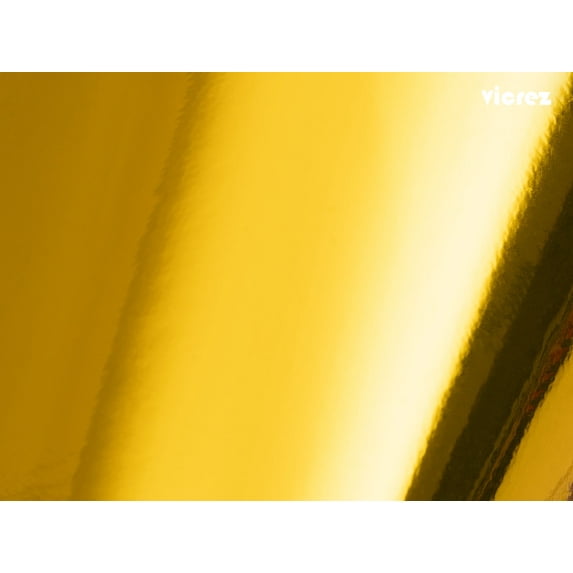 Vicrez Vinyl Car Wrap Film vzv10165 Chrome Gold Specular | 5ft. x 15 ft.