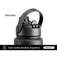 thumbnail image 4 of Botella de agua aislante POWCAN 946 ml con pajita 2 en 1 y tapa con boquilla, 4 of 7