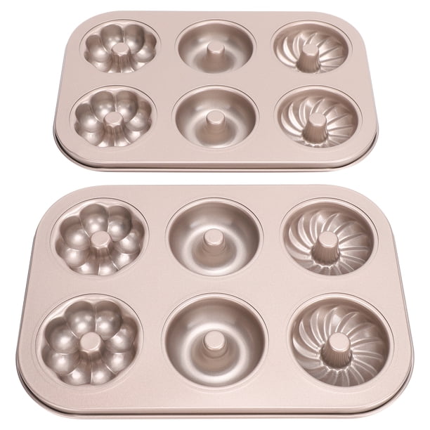 Molde para pasteles de acero al carbono, molde para pasteles antiadherente de 2 piezas, fácil de limpiar para la cena familiar Cocina diariaArtAndCraft Fyydes Descripción de la referencia