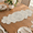 Silver Ivory-13x36, variant on Elegant Decorative Beaded Table Runner 13x36 Inch - Embroidery Glitz For Dining Decor Wedding Easter Farmhouse Living Room Holida