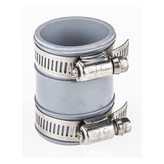 Manufacturer Varies Coupling, PVC, 1 1/2 x 1 1/4" Pipe Size DXTC-150