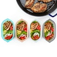 thumbnail image 2 of Zip Top Reusable Food Storage Bags | Full Set of 8 [Lavender] | Silicone Meal Prep Container | Microwave, Dishwasher and Freezer Safe | Made in the U, 2 of 8