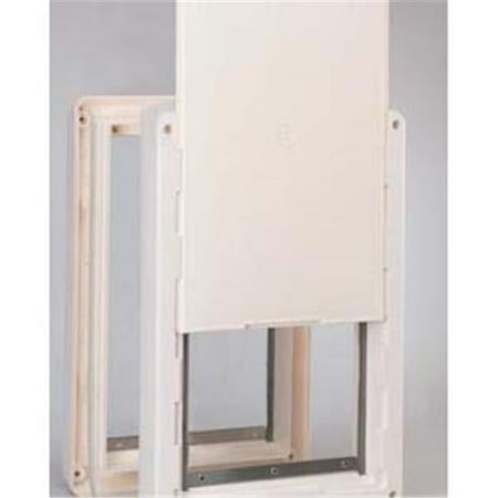 ruff weather door ideal ruff weather pet door white large for pets to 120 lbs walmart ruff weather door ideal ruff weather pet door white large for pets to 120 lbs walmart