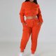 thumbnail image 1 of Puntoco Traje casual de moda de manga larga con cuello en V y bloques de color de dos piezas para mujer Puntoco Puntoco-4494, 1 of 4