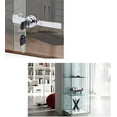 thumbnail image 3 of 4 Pieces Terrarium Lock, Sliding Glass Lock with Key, Terrarium Showcase Sliding Glass Door Lock, Reptile Terrarium Showcase Lock, with 8 Keys, 3 of 5