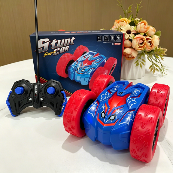 HNH Spider RC Stunt Cars for Kids, 360°Rotating 4WD Remote Control Car, Spider Toys for 3-10 Year Old Boy Girl Birthday Gift