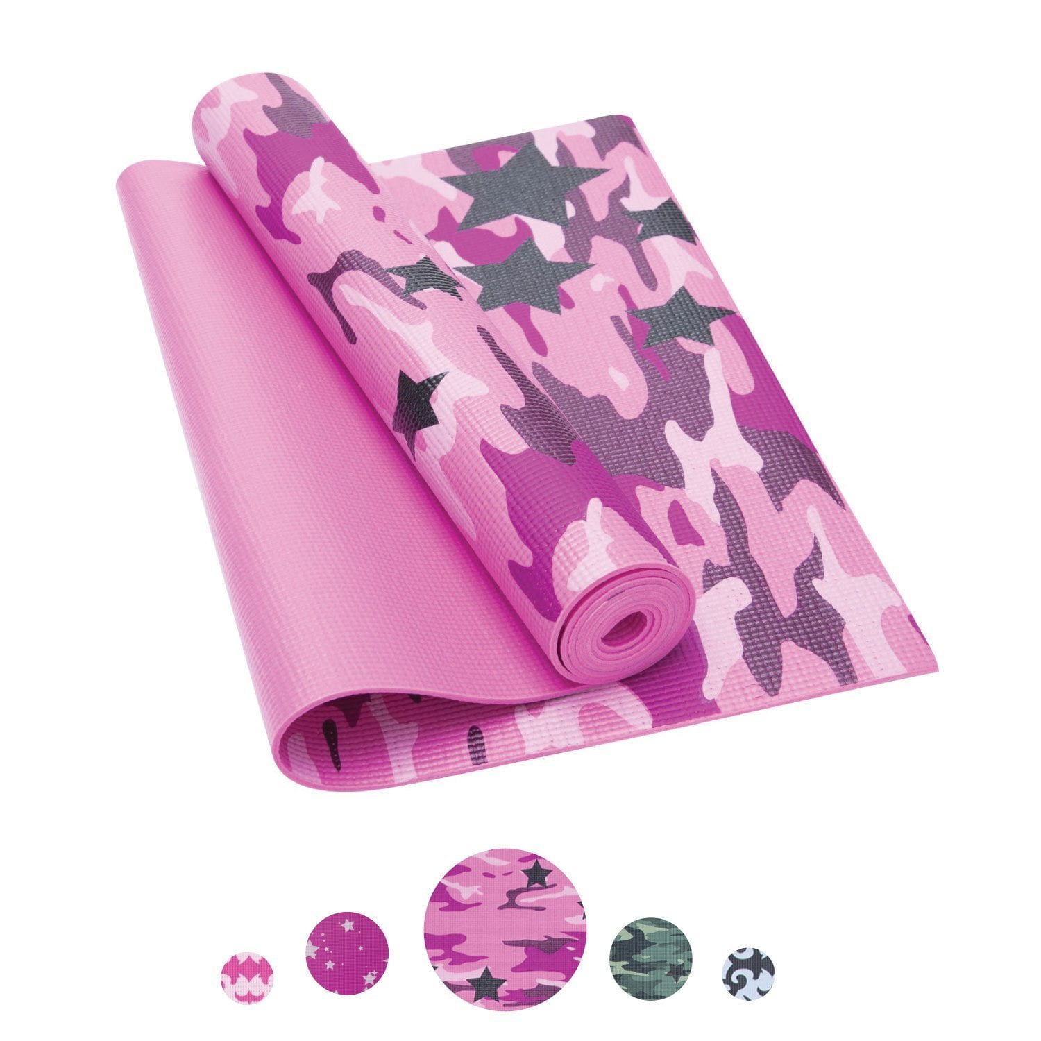 Zen 5 Yoga Mat (Light Pink, 4mm)