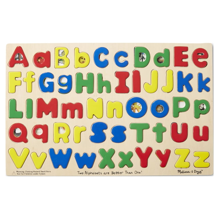 Melissa & Doug Upper & Lower Case Alphabet Letters, 52 Pieces photo 3