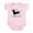 Petal Pink, variant on CafePress - Dachshund Mommy Baby Light Bodysuit - Baby Light Bodysuit, Size Newborn - 24 Months