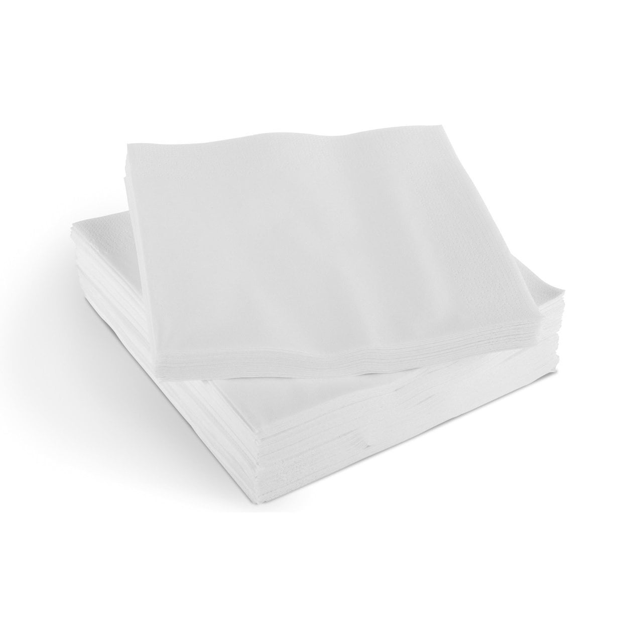 1000 x Yellow Paper Napkins 2 Ply 33cm 4 Fold Tissue Serviettes