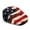 American Flag, variant on POLERO Bowling Fire Ice Flat Hat, Wrinkle-Resistant Adjustable Sun Hat Soft Newsboy Flat Cap for Street Travel