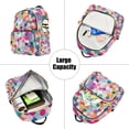 thumbnail image 5 of FORMRS Mini Backpack Purse for Women Travel Daypack Casual Shoulder Bag, Light Colorful Circles, 5 of 7