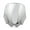 Chrome, variant on Double Bubble Motorcycle Windshield Windscreen for Honda NC700 NC 750S 2010-2014