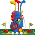thumbnail image 1 of Set de golf para niños pequeños Liberty con colchoneta de 2 a 5 años con carrito de golf, 1 of 8