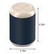 thumbnail image 3 of Altavoz Bluetooth, audio Bluetooth, voz inteligente, subwoofer portátil, altavoz Bluetooth inalámbrico, estéreo de alta fidelidad para Internet, compatible con tarjeta de almacenamiento extendido, alt, 3 of 7