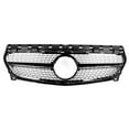 thumbnail image 2 of Rejilla, rejilla de parachoques delantero, accesorio de rejilla de parachoques brillante para Mercedes Benz, rendimiento comprobado, 2 of 9