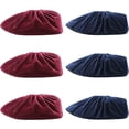 thumbnail image 3 of HAKIDZEL 6 Pairs Simple Style Shoe Covers Flannelette for Public Facilities and Commercial Buildings, 3 of 8