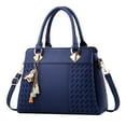 thumbnail image 1 of MIASHUI Stylish for Women Spacious Purse Satchel Shoulder Bags Leather Tote for Everyday Use, 1 of 3
