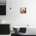 thumbnail image 3 of Stupell Industries Fawn in Rose Filled Tub Animals & Insects Painting White Framed Art Print Wall Art, 12 x 12, 3 of 9