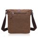 thumbnail image 3 of Mujeres Hombre Bolso Bolsa de Hombro Libro Bolera Billetera Almacenamiento Crossbody Pack Gran Capacidad Camping Flap Messenger Bolgénes Múltiples bolsillos Café Pequeño Methold AP004585-06, 3 of 6