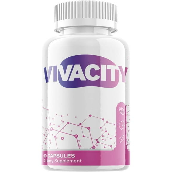 (1 Pack) Vivacity - Keto Weight Loss Formula - Energy & Focus Boosting Dietary Supplements for Weight Management & Metabolism - Advanced Fat Burn Raspberry Ketones Pills - 60 Capsules
