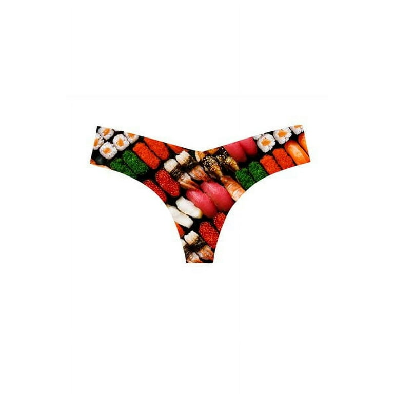 Commando Thong Print CT02 – From Head To Hose