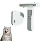 thumbnail image 1 of Cepillo 3 en 1 para Gatos, Rastrillo para Subpelo, Cepillo para Desenredar y Quitar Pelo, Herramienta para Gatos de Interior, Gris y Blanco, 1 of 7