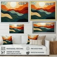 thumbnail image 4 of Designart "Abstracted Desert Sands" Modern Floater Framed Wall Art Print, 4 of 7