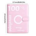 thumbnail image 3 of Binwennn 100 Envelope Loose Leaf Book Couple Envelope Budget Notebook Stationery Paper And Envelopes Set with Lines Craft Table Foldable Arts And Crafts for Kids Ages 8-12 Craft Storage Containers, 3 of 8