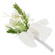 thumbnail image 1 of Delicado broche de tela con forma de flor: broche hecho a mano para solapa, ideal para bodas, fiestas, bailes, banquetes, vestidos, ceremonias, accesorios de ropa., 1 of 8
