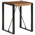 thumbnail image 5 of vidaXL Dining Table 60x60x75 cm Solid Acacia Wood, 5 of 5