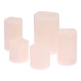 thumbnail image 2 of juego de velas decorativas blanco plástico 5 piezas, 2 of 7