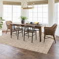 thumbnail image 2 of 8x10 Washable Area Rug for Living Room Non-Slip Modern Abstract Solid Stain Resistant Large Floor Carpet Rug for Dining Room Home Decor, Camel, 2 of 7