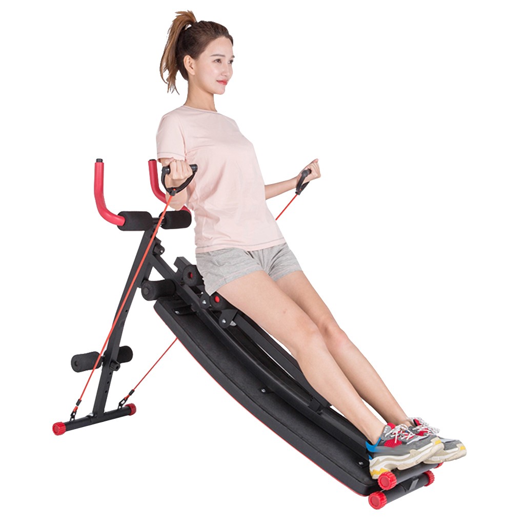 Details about / Supine Board Push Up Bench Fitness Equipment Beauty Waist Machine Rowing Machine